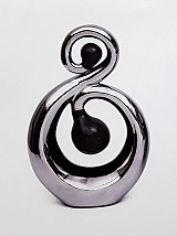 Κεραμικό διακοσμητικό ασημί