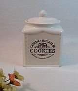 Μπισκοτιερα Κεραμική Διακοσμημένη