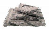 Πετσέτα Le Blanc Πεννιέ Ζακάρ 525gr/m2 NAXOS Grey Σώματος 70x140