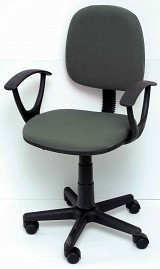 VELCO Pro Systems ΚΑΡΕΚΛΑ ΓΡΑΦΕΙΟΥ ΠΑΙΔΙΚΗ ΓΚΡΙ  ΜΕ ΜΠΡΑΤΣΑ -ΔΙΑΣΤΑΣΕΙΣ: 57x47x81/92cm