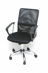 VELCO Pro Systems ΚΑΡΕΚΛΑ ΓΡΑΦΕΙΟΥ ΜΑΥΡΗ -ΔΙΑΣΤΑΣΕΙΣ: 57x50x90/110cm