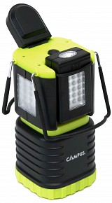 CAMPUS ΦΑΝΑΡΙ ΜΠΑΤΑΡΙΑΣ 2 x15 LED ΜΕ ΦΑΚΟ 3 &15 LED