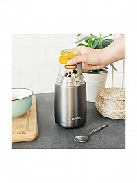 Navaris Δοχείο Φαγητού Θερμός Inox Γκρι 650ml