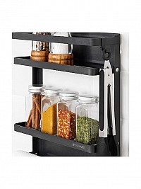 Navaris Βάση Οργάνωσης Κουζίνας Μεταλλική σε Μαύρο Χρώμα