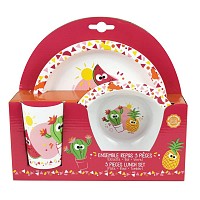 Les Ami Fruits παιδικό σερβίτσιο φαγητού (006204)
