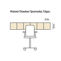 White Bricks μαλακά πλακάκια προστασίας τοίχων (54731)