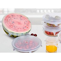 ΣΕΤ 6 ΚΑΠΑΚΙΑ ΣΙΛΙΚΟΝΗΣ ΔΙΑΦΑΝΑ 6,5εκ.έως 20,5εκ.ANKOR