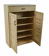 ΠΑΠΟΥΤΣΟΘΗΚΗ ΝΤΟΥΛΑΠΙ ΜΕ ΣΥΡΤΑΡΙ 68x32x98εκ.ΣΕ ΦΥΣΙΚΟ ΧΡΩΜΑ ANKOR 810703