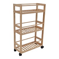 ΡΑΦΙΕΡΑ ΤΡΟΧΗΛΑΤΗ ΜΠΑΜΠΟΥ ΜΕ 3 ΡΑΦΙΑ ΠΟΛΛΑΠΛΩΝ ΧΡΗΣΕΩΝ 44,5x20x75εκ. ANKOR