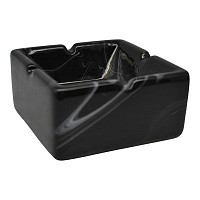 ΣΤΑΧΤΟΔΟΧΕΙΟ ΚΕΡΑΜΙΚΟ ΜΑΥΡΟ ΜΑΡΜΑΡΟ 10,3x10,3x5εκ.ANKOR