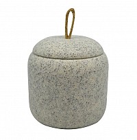 ΘΗΚΗ ΓΙΑ ΒΑΜΒΑΚΙ ΠΟΛΥΕΣΤΕΡΙΚΗ ΕΦΕ ΓΚΡΙ ΠΕΤΡΑ,9,5x9,5x9,5εκ.ANKOR