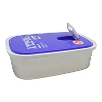 ΦΑΓΗΤΟΔΟΧΕΙΟ INOX ΜΕ ΜΩΒ ΠΛΑΣΤΙΚΟ ΚΑΠΑΚΙ 1,10lt ANKOR