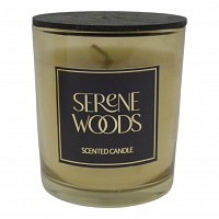 ΑΡΩΜΑΤΙΚΟ ΚΕΡΙ SERENE WOODS ΣΕ ΓΥΑΛΙΝΟ ΔΟΧΕΙΟ ΜΕ ΚΑΠΑΚΙ 7x7x7,8εκ. ANKOR