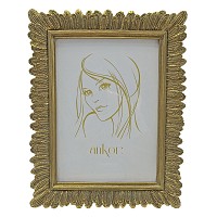 ΚΟΡΝΙΖΑ ΠΟΛΥΕΣΤΕΡΙΚΗ 10x15εκ. ΧΡΥΣΗ ΜΕ ΑΝΑΓΛΥΦΑ ΣΧΕΔΙΑ ANKOR