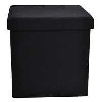 ΣΚΑΜΠΟ ΑΝΑΔΙΠΛΟΥΜΕΝΟ ΜΕ ΥΦΑΣΜΑΤΙΝΗ ΕΠΕΝΔΥΣΗ ΣΕ ΜΑΥΡΟ ΧΡΩΜΑ 40x40x38εκ. ANKOR