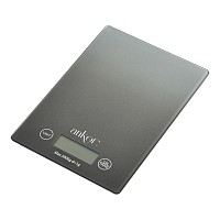 ΖΥΓΑΡΙΑ ΗΛΕΚΤΡΟΝΙΚΗ 5kg ΓΥΑΛΙΝΗ ΓΚΡΙ ΝΤΕΓΚΡΑΝΤΕ 16x23x2εκ.ANKOR