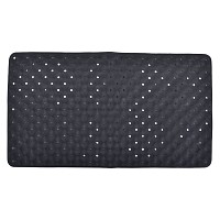 ΠΑΤΑΚΙ ΜΠΑΝΙΕΡΑΣ PVC ΑΝΤΙΟΛΙΣΘΗΤΙΚΟ ΣΕ ΜΑΥΡΟ ΧΡΩΜΑ 66x38εκ.ANKOR