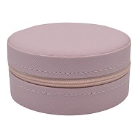 ΜΠΙΖΟΥΤΙΕΡΑ ΑΠΟ ΔΕΡΜΑΤΙΝΗ ΣΕ ΡΟΖ ΧΡΩΜΑ ΜΕ ΒΕΛΟΥΔΙΝΗ ΕΠΕΝΔΥΣΗ 9,5x9,5x5εκ. ANKOR