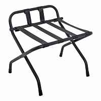 ΒΑΣΗ ΓΙΑ ΒΑΛΙΤΣΕΣ ΜΕΤΑΛΛΙΚΗ  ΜΕ ΙΜΑΝΤΕΣ ΑΝΑΔΙΠΛΟΥΜΕΝΗ ΜΕ ΠΛΑΤΗ ΣΕ ΜΑΥΡΟ ΜΑΤ ΧΡΩΜΑ 54x44x52εκ. ANKOR