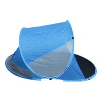 ΣΚΗΝΗ ΠΑΡΑΛΙΑΣ POP UP ΜΕ ΠΑΡΑΘΥΡΑ ΑΕΡΙΣΜΟΥ ΚΑΙ ΤΣΑΝΤΑ ΜΕΤΑΦΟΡΑΣ 190x120x90εκ. 843206