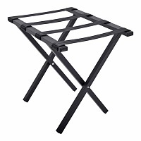 ΒΑΣΗ ΓΙΑ ΒΑΛΙΤΣΕΣ ΜΕΤΑΛΛΙΚΗ  ΜΕ ΙΜΑΝΤΕΣ ΑΝΑΔΙΠΛΟΥΜΕΝΗ ΣΕ ΜΑΥΡΟ ΜΑΤ ΧΡΩΜΑ 54x44x51εκ. ANKOR