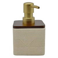 DISPENSER ΠΟΛΥΕΣΤΕΡΙΚΟ ΜΠΕΖ ΤΕΤΡΑΓΩΝΟ ΜΕ ΞΥΛΟ ΑΚΑΚΙΑΣ 8,3x8,3x13,5εκ.ANKOR  846658