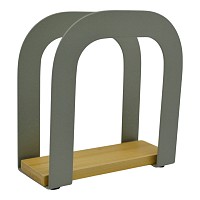 ΧΑΡΤΟΠΕΤΣΕΤΟΘΗΚΗ ΜΕΤΑΛΛΙΚΗ ΛΑΔΙ  ΜΕ ΜΠΑΜΠΟΥ ΒΑΣΗ 12x4,5x12εκ.ANKOR  846719