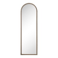 ANKOR Καθρέφτης Δαπέδου 50x170εκ. Μπεζ-Γκρι με Πλαστικό Πλαίσιο & Ανάγλυφη Υφή  Κομψός & Μοντέρνος