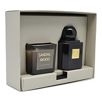 ΣΕΤ ΑΡΩΜΑΤΙΚΟΥ ΧΩΡΟΥ 80ml ΚΑΙ ΚΕΡΙΟΥ SANDALWOOD ANKOR