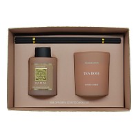 ΣΕΤ ΑΡΩΜΑΤΙΚΟΥ ΧΩΡΟΥ 50ml ΚΑΙ ΚΕΡΙΟΥ TEA ROSE ANKOR 849680