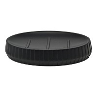 ΣΑΠΟΥΝΟΘΗΚΗ ΠΟΛΥΕΣΤΕΡΙΚΗ ΜΑΥΡΗ ΜΕ ΡΙΓΕΣ 12,9x9,1x2,3εκ.ANKOR