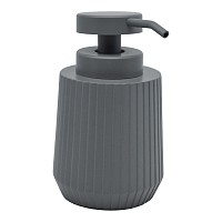 DISPENSER ΠΟΛΥΕΣΤΕΡΙΚΟ ΓΚΡΙ  ΜΕ ΡΙΓΕΣ 9x9x14,3εκ.ANKOR