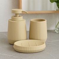 ΠΟΤΗΡΟΘΗΚΗ ΠΟΛΥΕΣΤΕΡΙΚΗ ΜΠΕΖ ΜΕ ΡΙΓΕΣ 7,7x7,7x10εκ.ANKOR