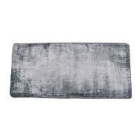 ANKOR Διάδρομος Αντιολισθητικός Γκρι Ζακάρ 70x180εκ. ,Κομψός & Ανθεκτικός    850990