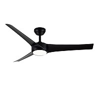 Ανεμιστήρας Οροφής PRCF-80675 Primo DC 52 132εκ. Με Τηλεχειριστήριο 1Φως LED 3Φτερά Μαύρος  PRCF-80675