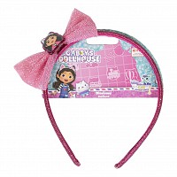 Gabbys Dollhouse Glitter Bow headband