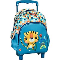 Fisher-Price Animals Tiger rolling kindergarten backpack, bag 30 cm  GIM34934073