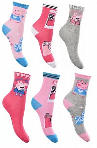 Peppa Pig childrens socks 23-34