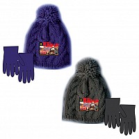Disney Cars childrens hat + gloves set 52-54 cm