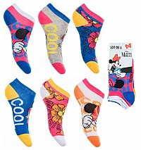 Disney Minnie  childrens no show socks 23-34