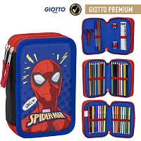 Spiderman Whats Up 3-tier filled pencil case