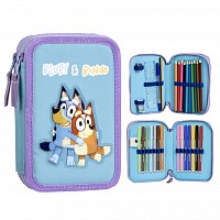 Bluey Bingo 2-tier filled pencil case