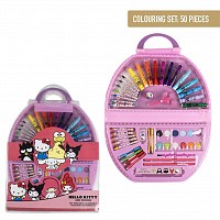 Hello Kitty Friends 50-piece stationery set