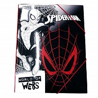 Spiderman World of Webs A/4 elastic folder