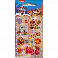 Paw Patrol Puppy Smiles hologram sticker set