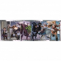 Dungeons & Dragons 1000-piece panoramic Compact puzzle Clementoni