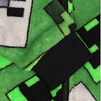 Minecraft childrens long pajamas, overalls 3/4 years