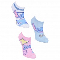 Disney Lilo and Stitch childrens no-show socks 23/26