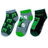 Minecraft childrens ankle socks 23-38