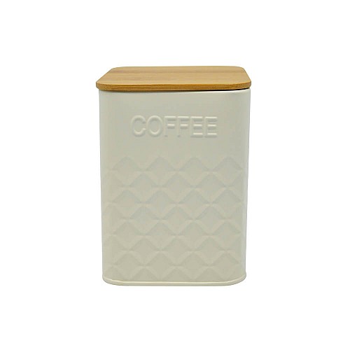 ΒΑΖΟ ΜΕΤΑΛΛΙΚΟ ΜΠΕΖ COFFEE ΜΕ ΜΠΑΜΠΟΥ ΚΑΠΑΚΙ 10x10x13,5εκ. ANKOR